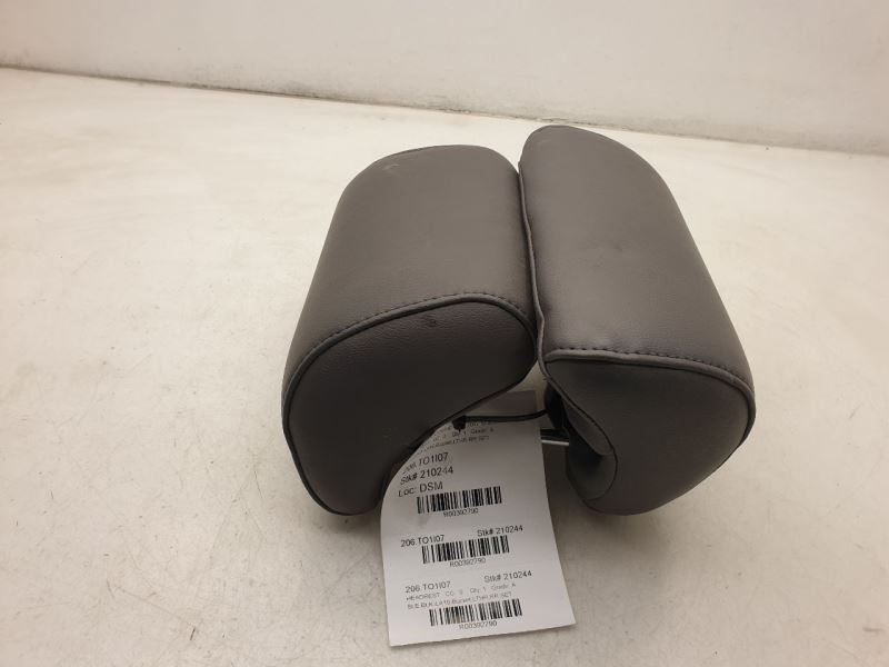 2007 TOYOTA SOLARA SLE 3 PIECE REAR LEATHER HEADREST SET