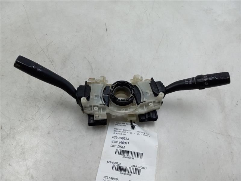 01 02 TOYOTA SEQUOIA SR5 COLUMN SWITCH WIPER TURN SIGNAL