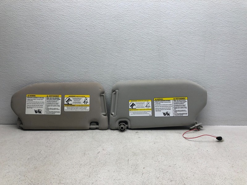 2013-2015 INFINITI JX35 QX60 LEFT & RIGHT SUN VISOR SET OEM LOT650