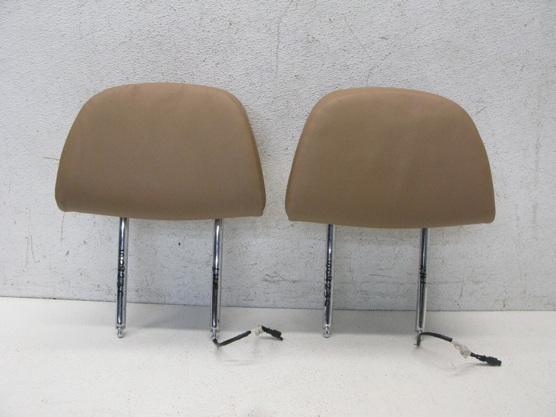 13-15 BMW BMW F01 F02 740i 750Li UPPER SEAT HEADREST PAIR LEFT RIGHT FRONT OEM 1