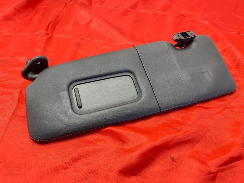 BMW E64 645 650 M6 Convertible Left Driver Top Sun Visor Shade Mirror Black OEM✅