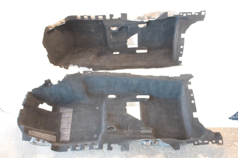 10-16 Porsche Panamera Black Interior Front Carpet 97055101106 97055101206
