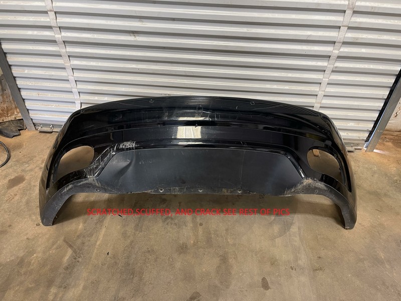 08-13 MASERATI GRANTURISMO 4.2L REAR BUMPER COVER ASSEMBLY OEM W/PARKING SENSORS