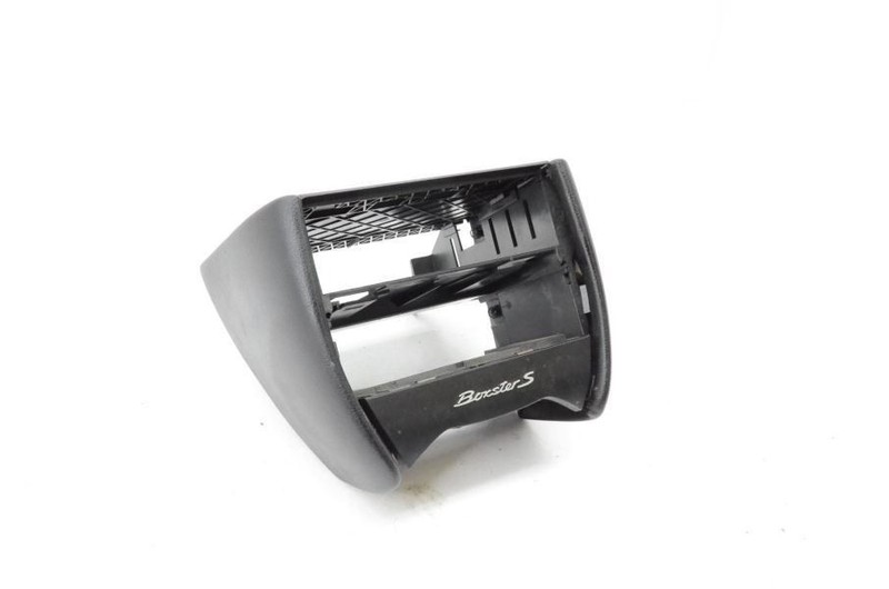 1997-2004 PORSCHE BOXSTER 986 BLACK LOWER DASH RADIO BEZEL
