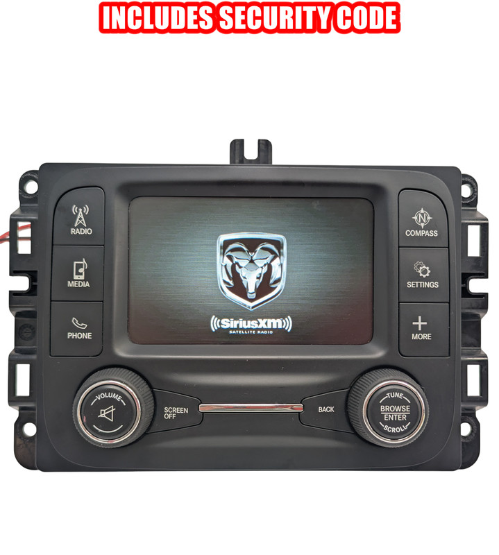 2013 - 2016 Dodge Ram Truck Uconnect Multi Media Radio Bluetooth VP2 RA2 OEM