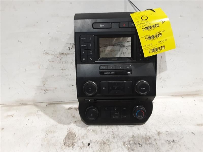 18 2018 Ford F150 Radio Control Panel ID JL3T-18E243-BSF Or BSH