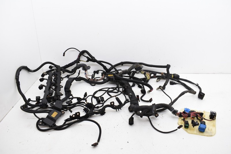 2011 BMW F01 Twin Turbo N63 750i Automatic Engine Harness Wiring Loom OEM KW71