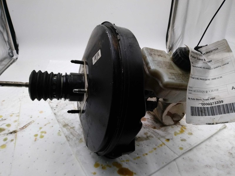 2008 Volkswagen Golf GTI Power Brake Booster OEM 1K1614106AB 103k Miles