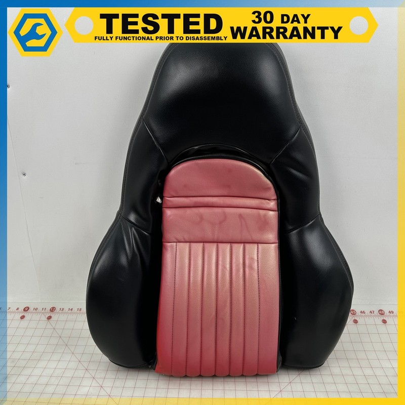97-04 Chevy Corvette C5 FRONT RIGHT PASSRNGER TOP UPPER SEAT CUSHION Red OEM