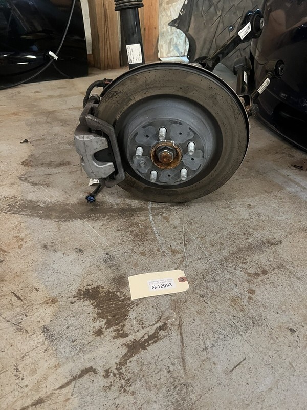 17-23 Tesla M3 Rear Right Suspension Knuckle Spindle Caliper Rotor 12093 S10