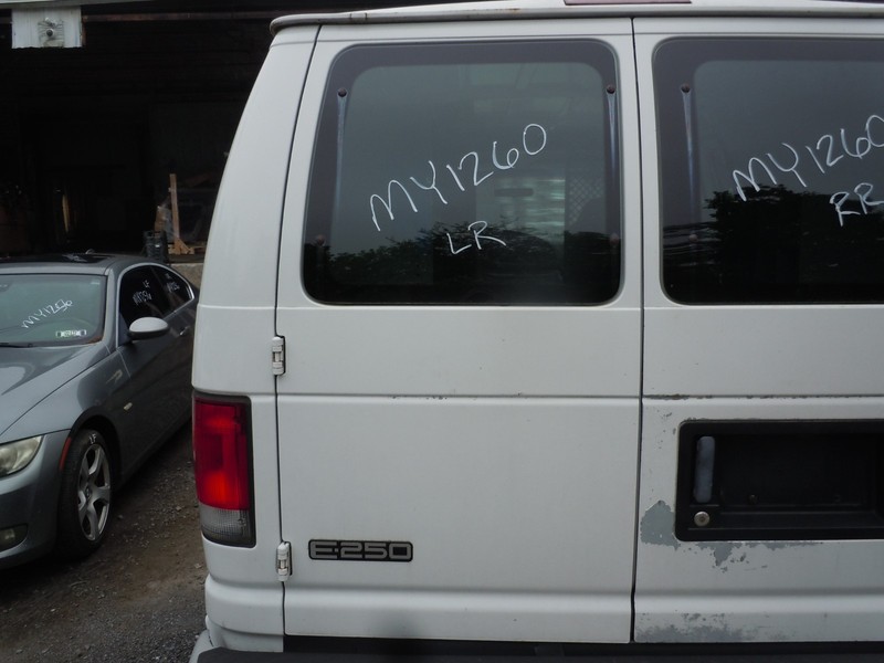 1992-2007 Ford E-250 Rear Back Door Driver Left W/ Window OEM YZ