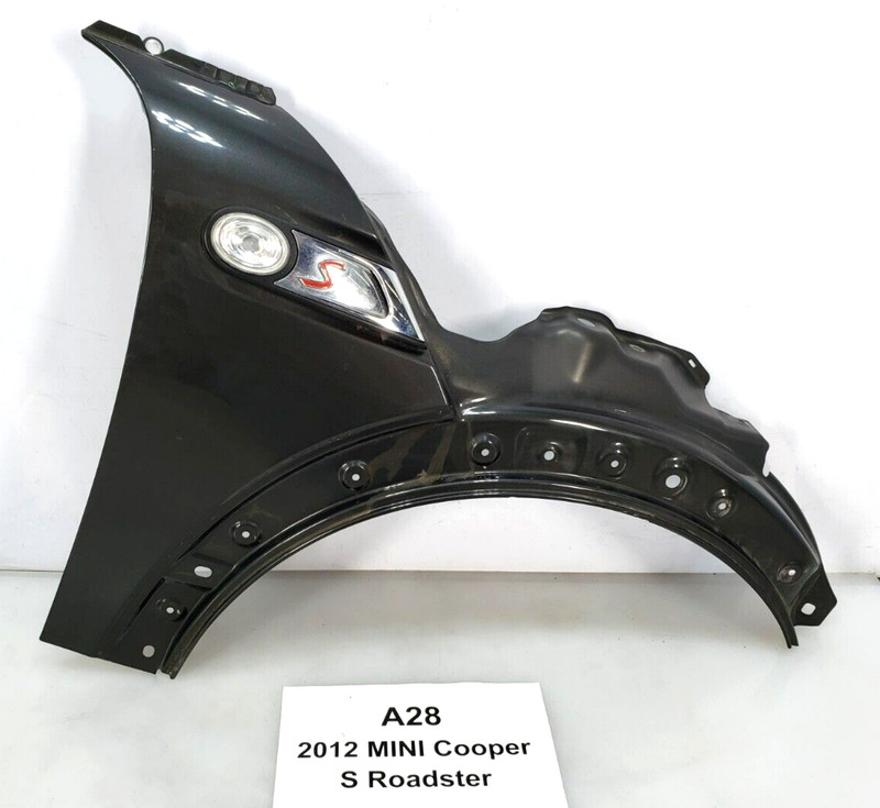 ✅ 07-15 OEM Mini Cooper R59 Roadster S Front Passenger Fender Panel Trim Gray