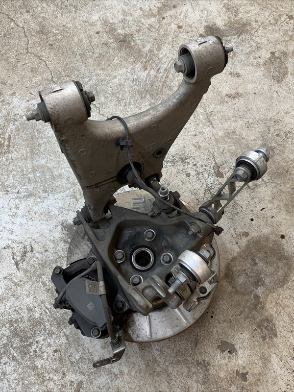 16-20 Tesla Model X Rear RIGHT RH Spindle Knuckle Wheel Hub Control Arm 30068