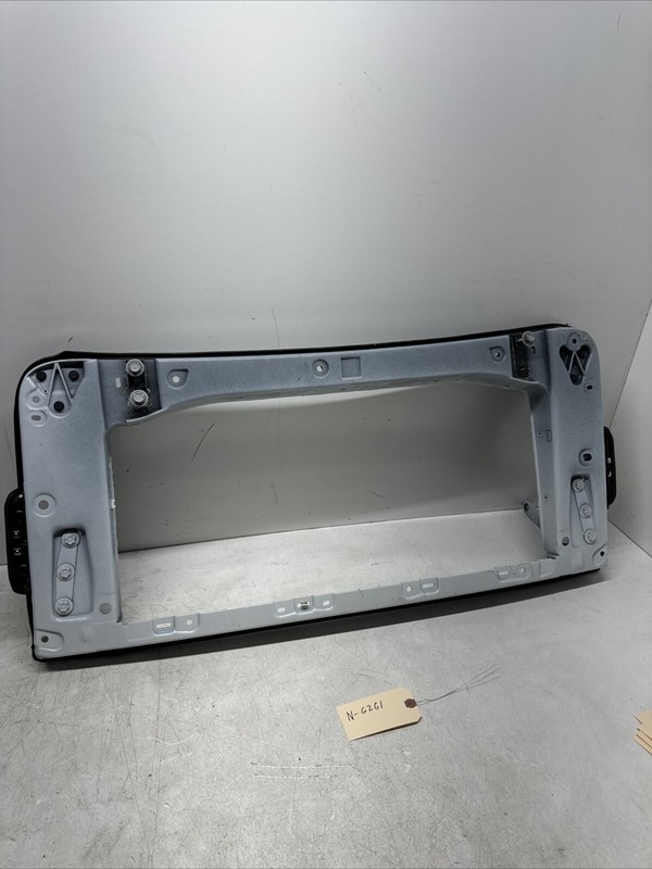16-20 TESLA MX REAR LEFT SIDE FALCON DOOR UPPER WINDOW GLASS FRAME 6261 S24