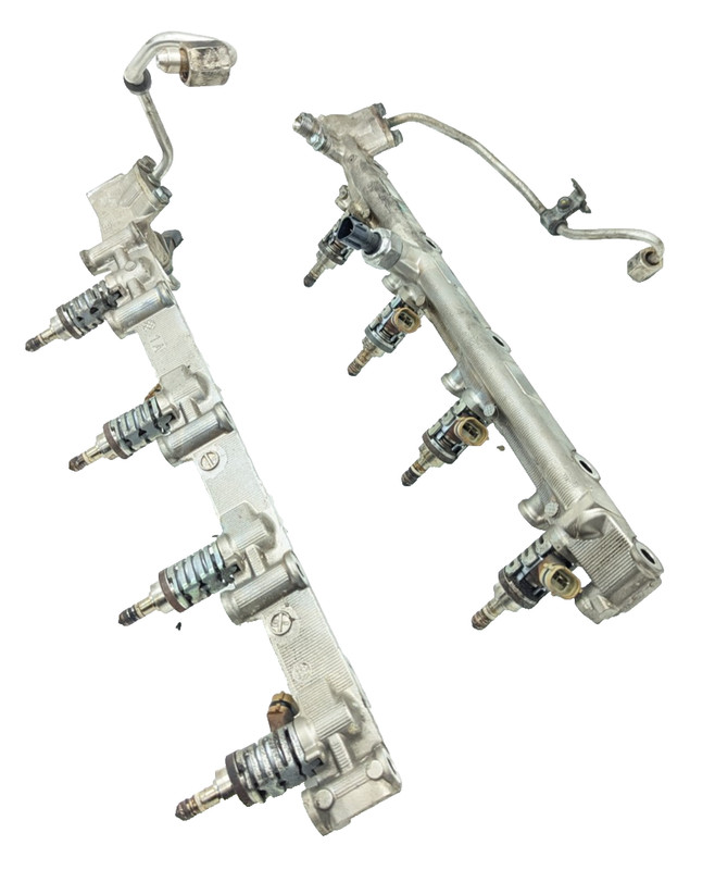 07-17 Lexus 2UR-FSE fuel rail Inner Fuel Injection Rail w/Injectors OEM