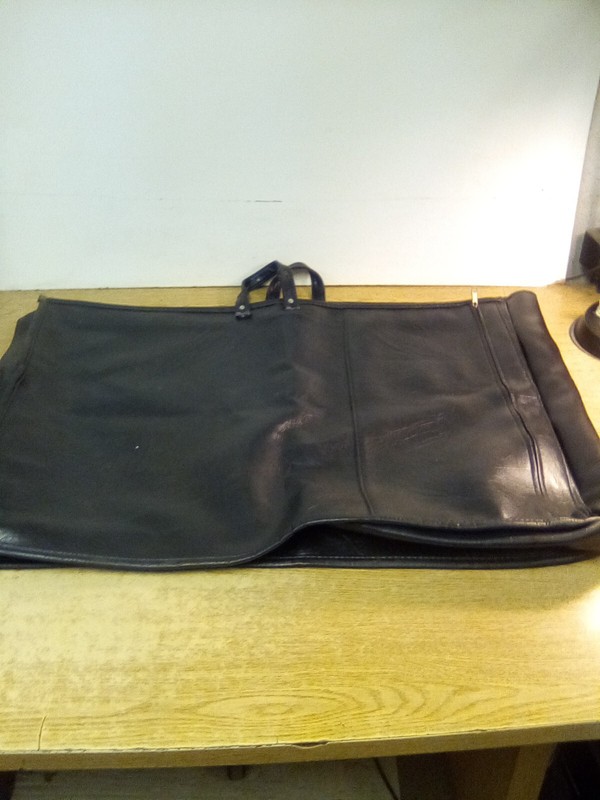 Giant Leather Business/Art Bag 23-1/2"L X 29"W