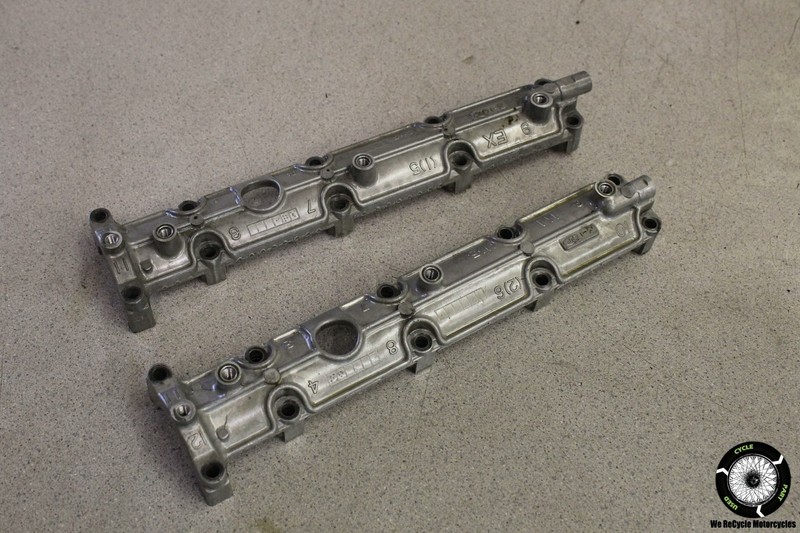 1997 Suzuki GSXR750 SRAD CAMSHAFT CAPS HOLDERS CLAMPS SET IN EX CAM GSXR 750 97