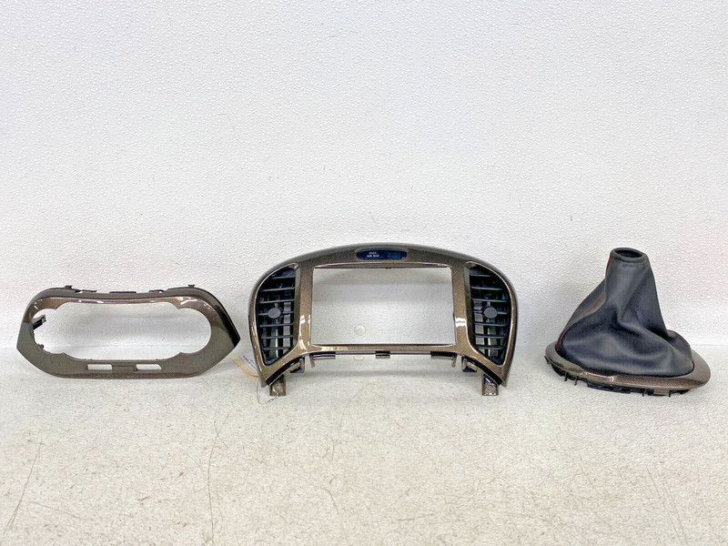 ⭐2011-2017 NISSAN JUKE RADIO DASH PANEL TRIM & SHIFTER BOOT SET OEM LOT2401