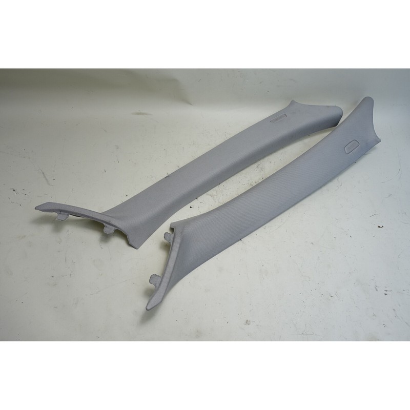 2013-2015 BMW E84 X1 SAV Front Windshield A- Pillar Column Covers Grey OEM