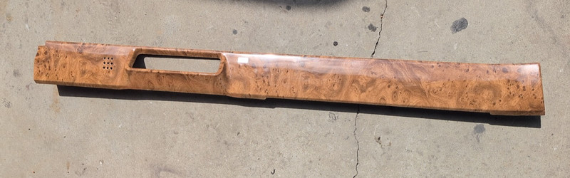 1995 BUICK LESABRE FRONT DASH LOWER WOODGRAIN COVER PLATE TRIM PANEL BEZEL OEM