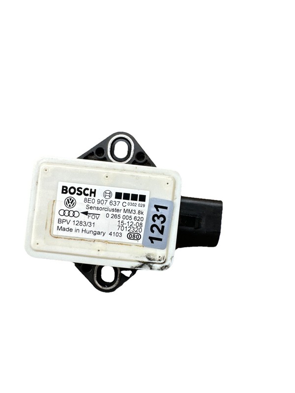 ✅ 05-09 Audi A4 Cabrio Yaw Speed Turn Rate Control Module 8E0907637C OEM ✅