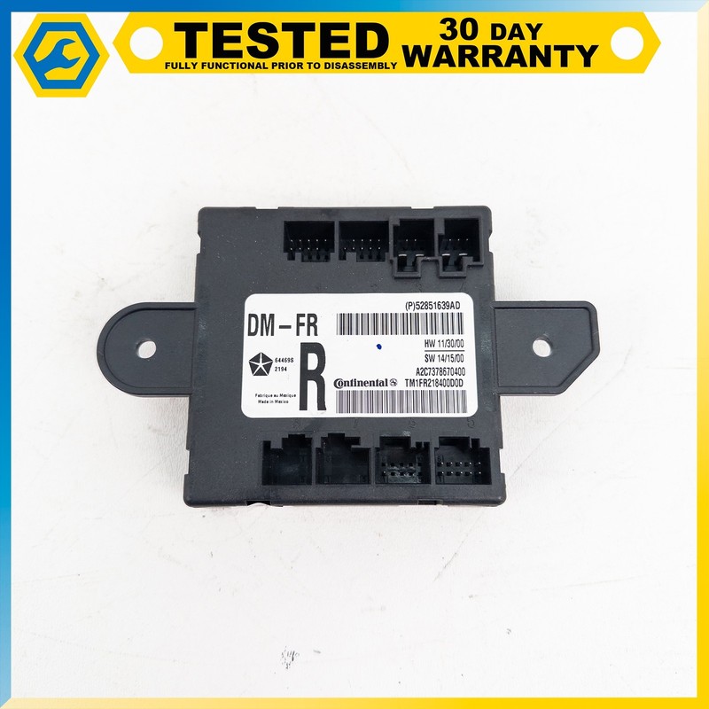 14-24 MASERATI GHIBLI QUATTROPORTE FRONT RIGHT DOOR CONTROL MODULE UNIT OEM