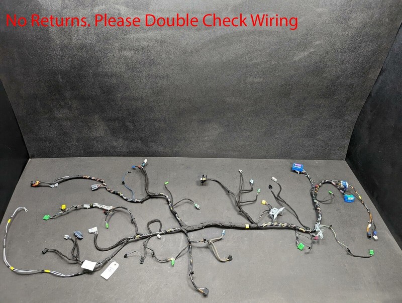 Dashboard Dash Wiring Harness 2018 Volvo S60 31450859 2011-2014 2015 2016 2017
