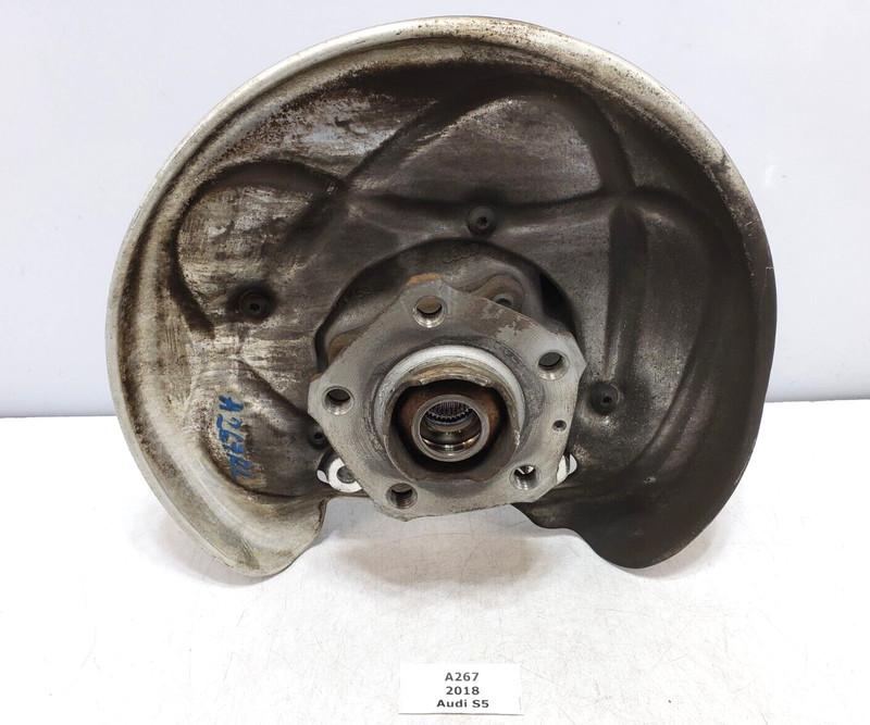 ✅ 18-23 OEM Audi A5 S4 S5 AWD Rear Left Driver Side Spindle Knuckle Wheel Hub