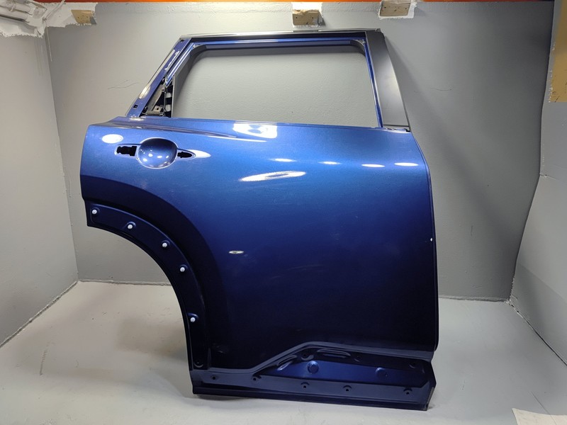 2021-2025 Nissan Rogue Rear Right Passenger Side Door Shell Panel *RBY* OEM Blue