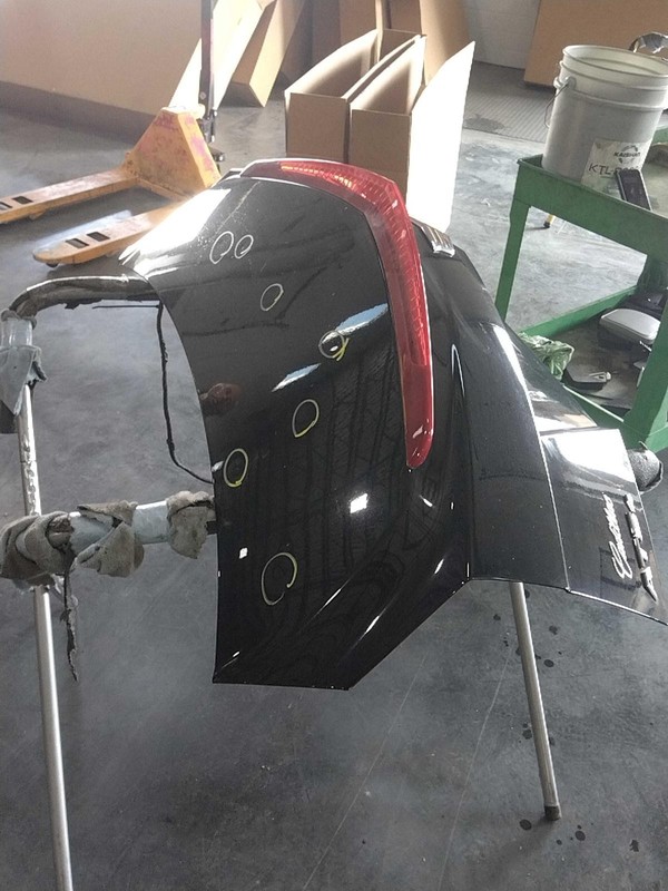 2015 Cadillac ATS Black Deck Lid OEM 22806598 4DR SED BLK 130K Miles