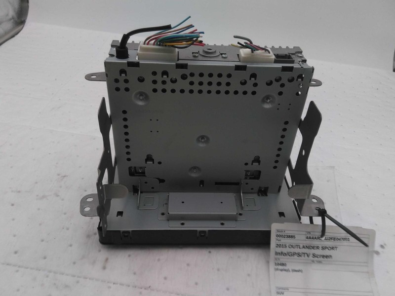 2015 Mitsubishi Outlander Sport Infotainment Display Black OEM 8750A487