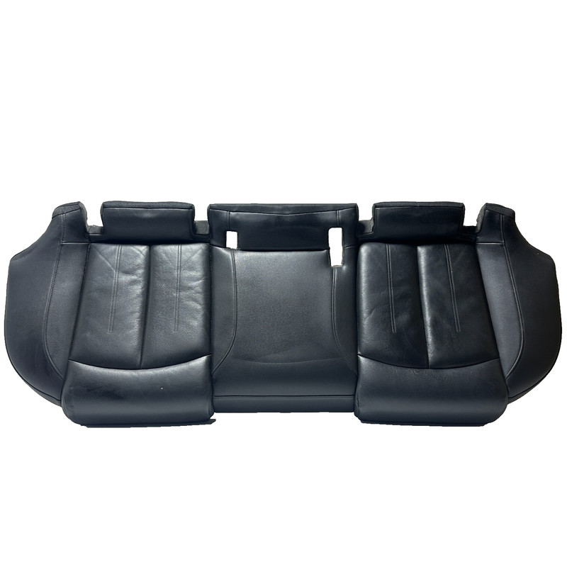 2013-2018 AUDI A6 REAR SEAT SECOND ROW LOWER CUSHION BOTTOM BLACK LEATHER OEM