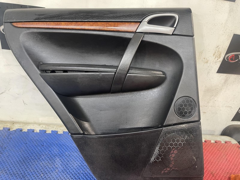 03-06 Porsche Cayenne Rear Driver Left Door Panel Black Tested Oem !