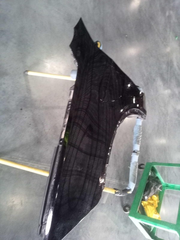 2016 BMW X5 Left Fender Black SCUFFS OEM 607146 93000 Miles