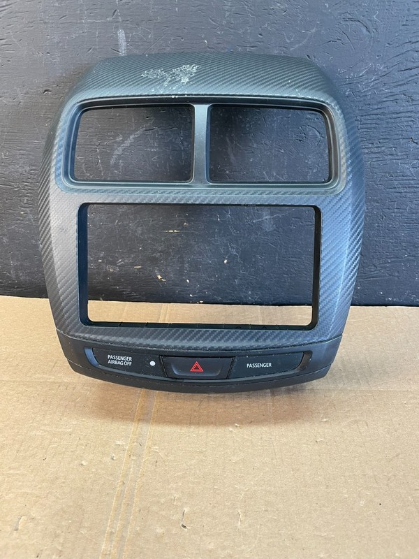 2011 to2019 Mitsubishi Outlander Sport Center Dash Bezel Radio Trim AC2285 DG