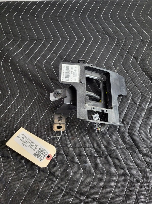 Used Oem Genesis G70 Right Passenger Rear Blind Spot Radar Bracket 2022-2023 G70