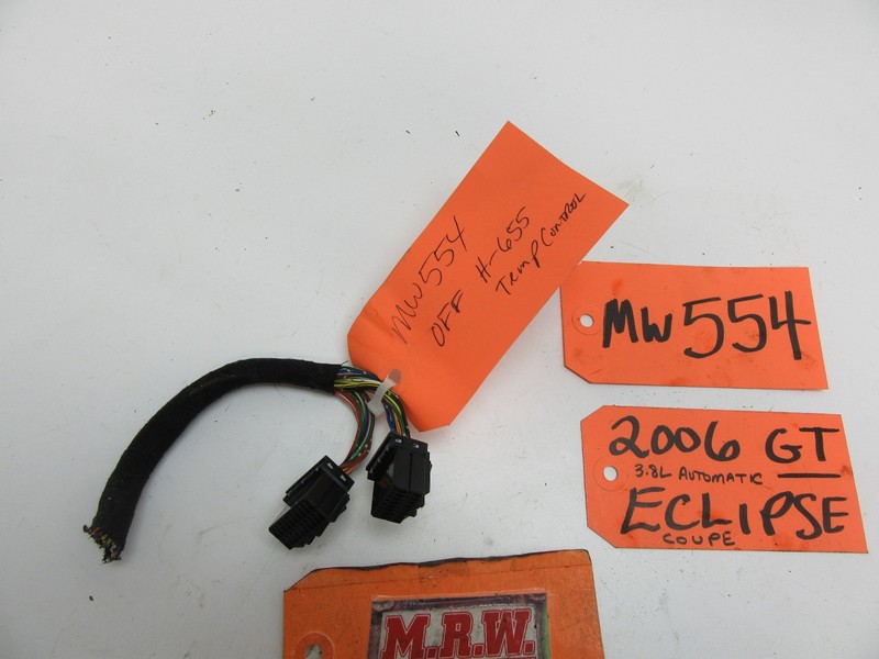 TEMPERATURE CONTROL UNIT WIRE PLUG CONNECTOR HARNESS DASH A/C HEAT for ECLIPSE