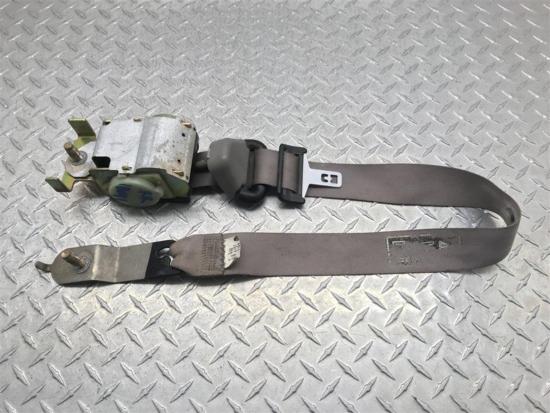 2001 FORD F250SD CREW CAB XLT PASSENGER REAR RETRACTOR GREY OEM 212.FD8M01