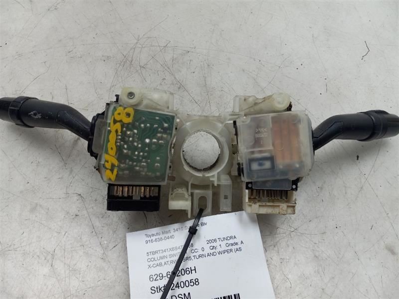 05 06 TOYOTA TUNDRA SR5 COLUMN SWITCH WIPER TURN SIGNAL
