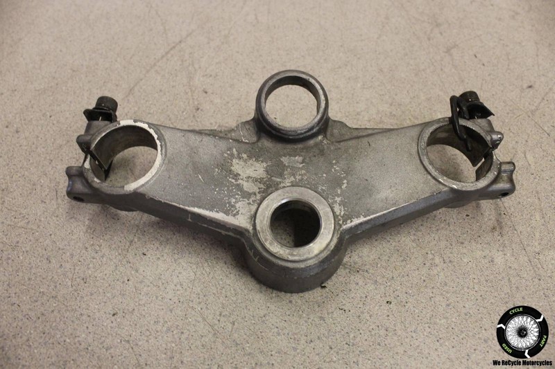 1987 Honda Interceptor 700 VFR700F2 FORKS UPPER TRIPLE TREE CLAMP STEERING VFR 8