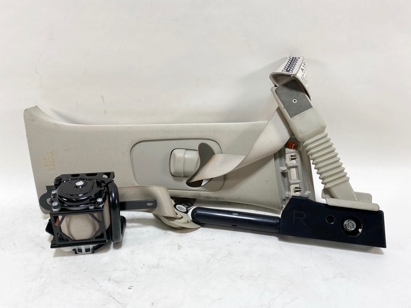 14-23 INFINITI Q50 FRONT RIGHT PASS SIDE SEAT BELT RETRACTOR W/ TRIM COVER OEM