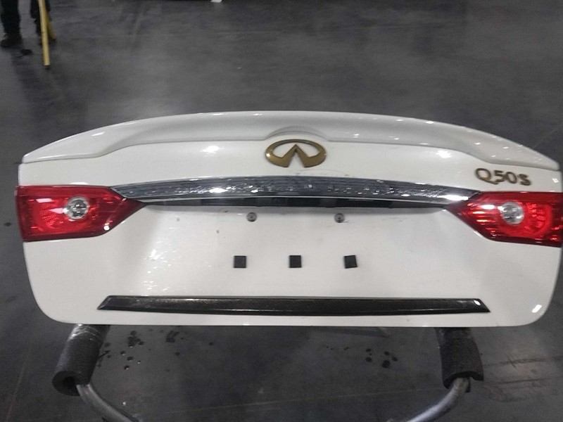 2016 INFINITI Q50 White Deck Lid OEM Used 4DR Sedan 265504HB1C 103K Miles