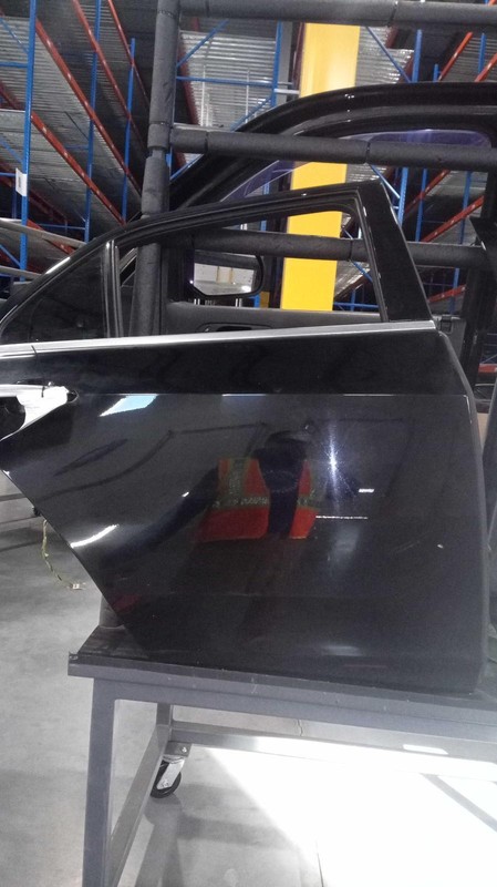 2018 Cadillac CTS Right Rear Door Black OEM Used 71K Miles GBA 306198