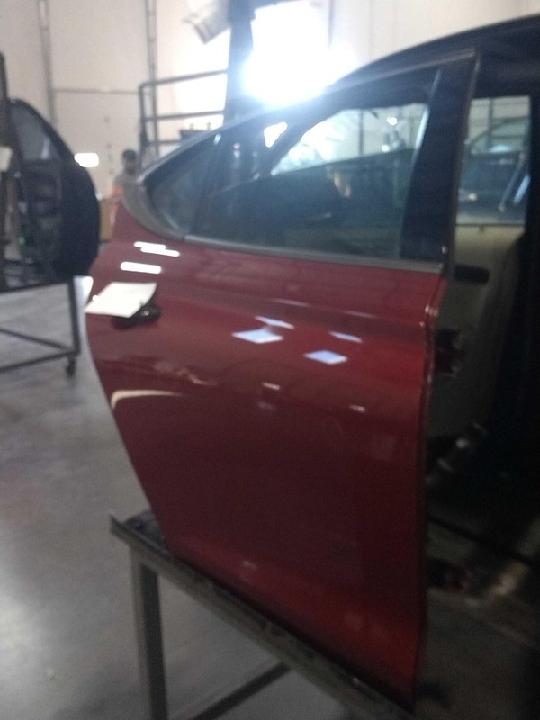 2021 Genesis G70 Rear Right Door Red 4DR SED 88000 Miles OEM Part 699811