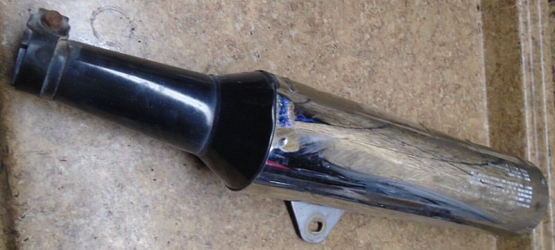 2000 Kawasaki Ninja EX500 EX 500 EX500D 500D Rear Back Exhaust Pipe Muffler 2001