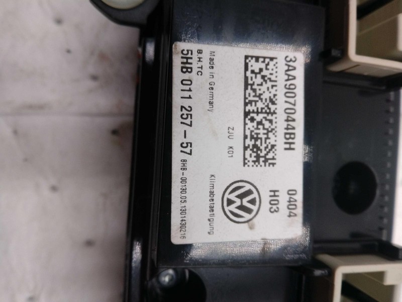 2014 Volkswagen Tiguan A/C Selector Switch OEM Grey 5K0907044GKZJU 154K Miles