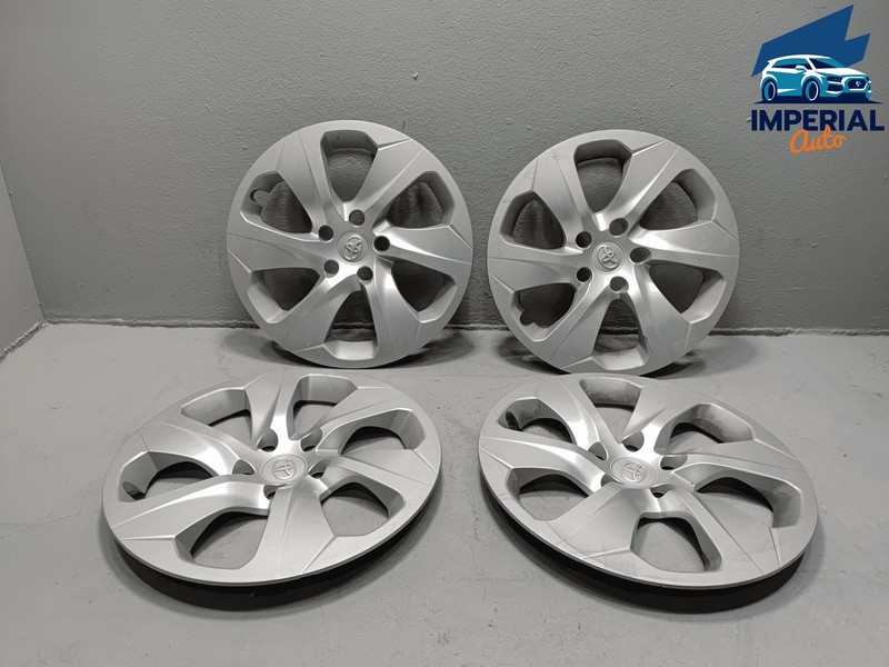 2019-2025 TOYOTA RAV4 LE 17 INCH WHEEL RIM HUB CAP COVER TRIM 4 PCS OEM