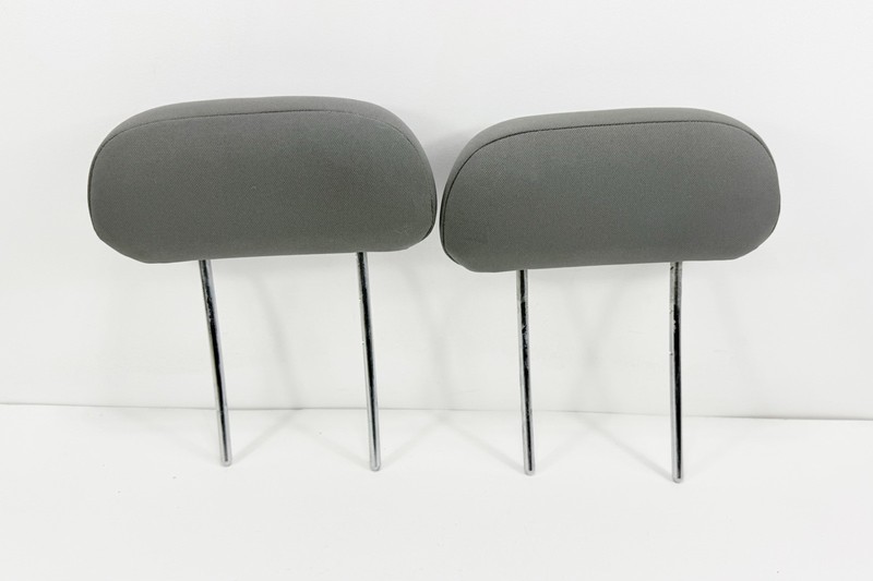 2006 2007 2008 Dodge Ram 1500 2500 3500 Rear Headrest Set Pair Gray Cloth OEM