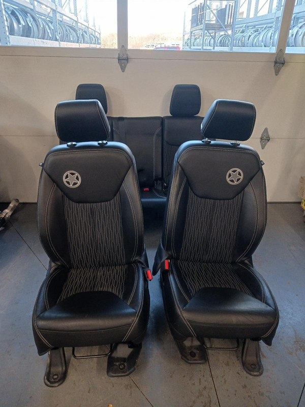 11-'17 JEEP WRANGLER 4 Door manual leather front rear seat set OEM