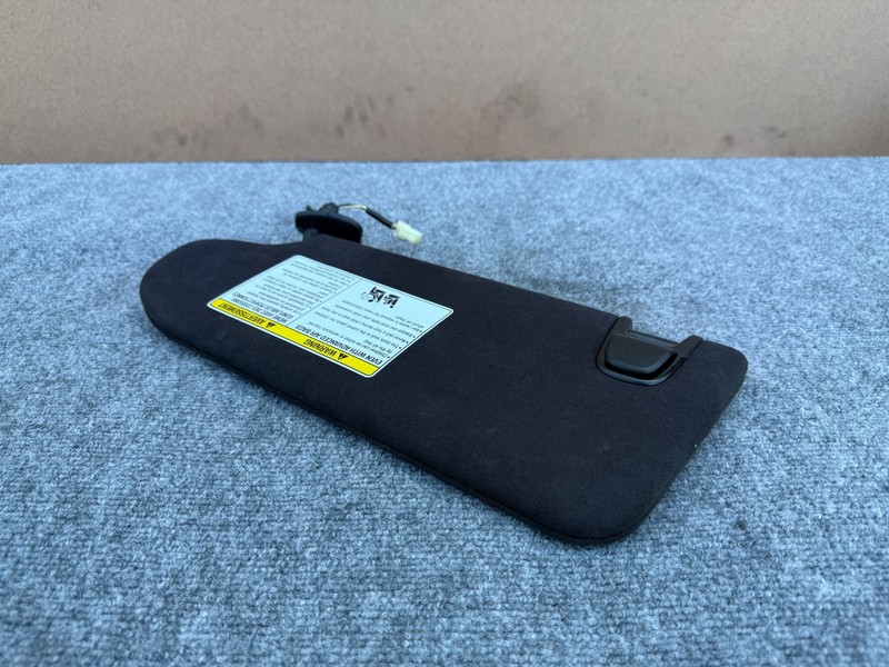 INFINITI QX50 QX55 2019-2025 OEM RIGHT PASSENGER SUN VISOR ASSY (SUEDE/BLACK)